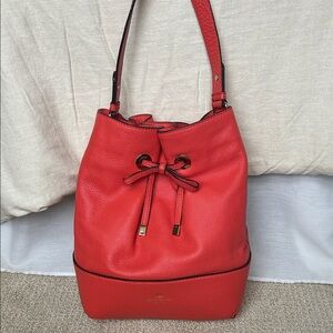 Kate Spade Coral Leather Bag